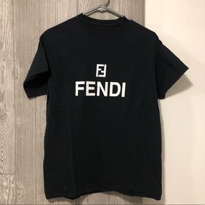 Black Fendi T-Shirt